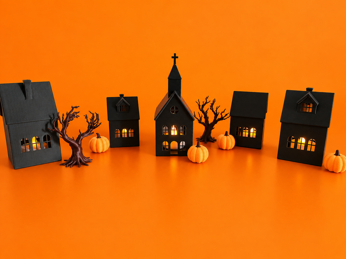 Halloween landsby